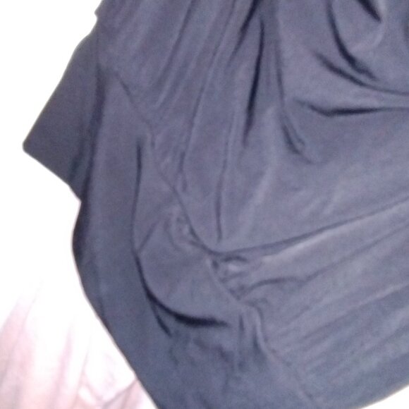 Black Sequin slinky Dress Size small - Picture 4 of 5